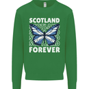 Scottish Butterfly Scotland Mens Sweatshirt Jumper Irish Green