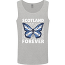 Scottish Butterfly Scotland Mens Vest Tank Top Sports Grey