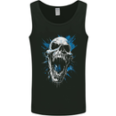 Screaming Skull Goth Horror Gothic Heavy Metal Mens Vest Tank Top Black