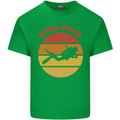 Scuba Diver Silhouette Kids T-Shirt Childrens Irish Green