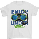 Scuba Diving Enjoy Underwater Diver Dive Mens T-Shirt 100% Cotton White