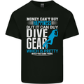 Scuba Diving Funny Happiness Dive Gear Diver Kids T-Shirt Childrens Black