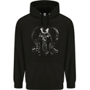 Scuba Diving Love Diver Valentines Day Mens 80% Cotton Hoodie Black