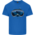 Scuba Diving Mask Diver Kids T-Shirt Childrens Royal Blue