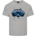 Scuba Diving Mask Diver Kids T-Shirt Childrens Sports Grey