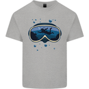 Scuba Diving Mask Diver Kids T-Shirt Childrens Sports Grey
