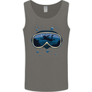 Scuba Diving Mask Diver Mens Vest Tank Top Charcoal