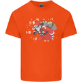 Scuba Diving Santa Funny Christmas Diver Kids T-Shirt Childrens Orange