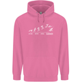 Seasons to Summer Holiday Time Funny Childrens Kids Hoodie Azalea
