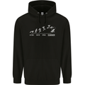 Seasons to Summer Holiday Time Funny Childrens Kids Hoodie Black
