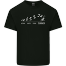 Seasons to Summer Holiday Time Funny Mens Cotton T-Shirt Tee Top Black