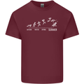 Seasons to Summer Holiday Time Funny Mens Cotton T-Shirt Tee Top Maroon