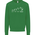 Seasons to Summer Holiday Time Funny Mens Sweatshirt Jumper Irish Green