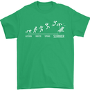 Seasons to Summer Holiday Time Funny Mens T-Shirt 100% Cotton Irish Green