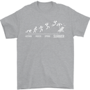 Seasons to Summer Holiday Time Funny Mens T-Shirt 100% Cotton Sports Grey