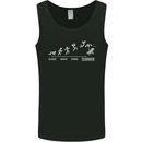 Seasons to Summer Holiday Time Funny Mens Vest Tank Top Black