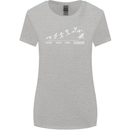 Seasons to Summer Holiday Time Funny Womens Wider Cut T-Shirt Sports Grey