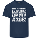 Sell My Cello Player Funny Music Mens Cotton T-Shirt Tee Top Navy Blue