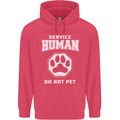Service Human Do Not Pet Funny Dog Childrens Kids Hoodie Heliconia