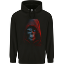 Shady Grim Reaper Skull Mens 80% Cotton Hoodie Black