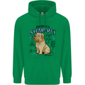 Shar Pei Anatomy Funny Dog Childrens Kids Hoodie Irish Green
