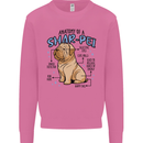 Shar Pei Anatomy Funny Dog Mens Sweatshirt Jumper Azalea
