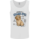 Shar Pei Anatomy Funny Dog Mens Vest Tank Top White