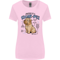 Shar Pei Anatomy Funny Dog Womens Wider Cut T-Shirt Light Pink