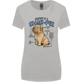 Shar Pei Anatomy Funny Dog Womens Wider Cut T-Shirt Sports Grey