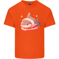 Shark Sushi Kids T-Shirt Childrens Orange