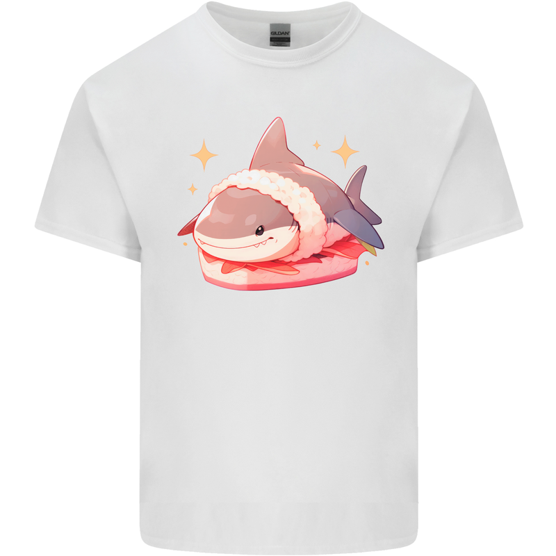 Shark Sushi Kids T-Shirt Childrens White