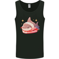 Shark Sushi Mens Vest Tank Top Black