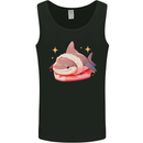 Shark Sushi Mens Vest Tank Top Black
