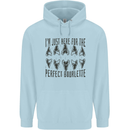 Shark Teeth Fossils Megalodon Palaeontology Childrens Kids Hoodie Light Blue