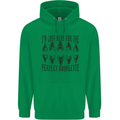 Shark Teeth Fossils Megalodon Palaeontology Mens 80% Cotton Hoodie Irish Green