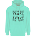 Shark Teeth Fossils Megalodon Palaeontology Mens 80% Cotton Hoodie Peppermint
