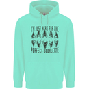 Shark Teeth Fossils Megalodon Palaeontology Mens 80% Cotton Hoodie Peppermint