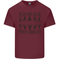 Shark Teeth Fossils Megalodon Palaeontology Mens Cotton T-Shirt Tee Top Maroon