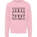 Shark Teeth Fossils Megalodon Palaeontology Mens Sweatshirt Jumper Light Pink