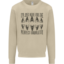 Shark Teeth Fossils Megalodon Palaeontology Mens Sweatshirt Jumper Sand