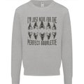 Shark Teeth Fossils Megalodon Palaeontology Mens Sweatshirt Jumper Sports Grey