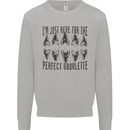 Shark Teeth Fossils Megalodon Palaeontology Mens Sweatshirt Jumper Sports Grey