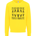 Shark Teeth Fossils Megalodon Palaeontology Mens Sweatshirt Jumper Yellow
