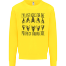 Shark Teeth Fossils Megalodon Palaeontology Mens Sweatshirt Jumper Yellow