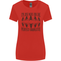 Shark Teeth Fossils Megalodon Palaeontology Womens Wider Cut T-Shirt Red
