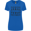 Shark Teeth Fossils Megalodon Palaeontology Womens Wider Cut T-Shirt Royal Blue