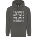 Shark Teeth Fossils Palaeontology Megalodon Childrens Kids Hoodie Storm Grey