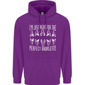 Shark Teeth Fossils Palaeontology Megalodon Mens 80% Cotton Hoodie Purple