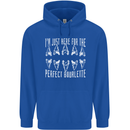 Shark Teeth Fossils Palaeontology Megalodon Mens 80% Cotton Hoodie Royal Blue