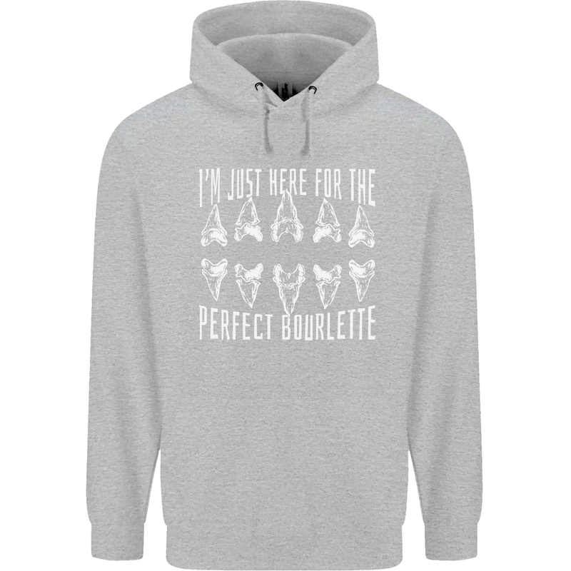 Shark Teeth Fossils Palaeontology Megalodon Mens 80% Cotton Hoodie Sports Grey